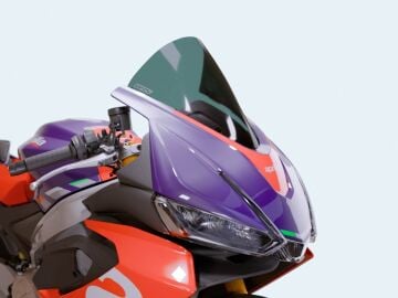 WRS Yüksek Yarış Tipi Ön Cam Koyu Füme Aprilia Rs 660 2020-2026