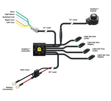 Denali DialDim Kit D2