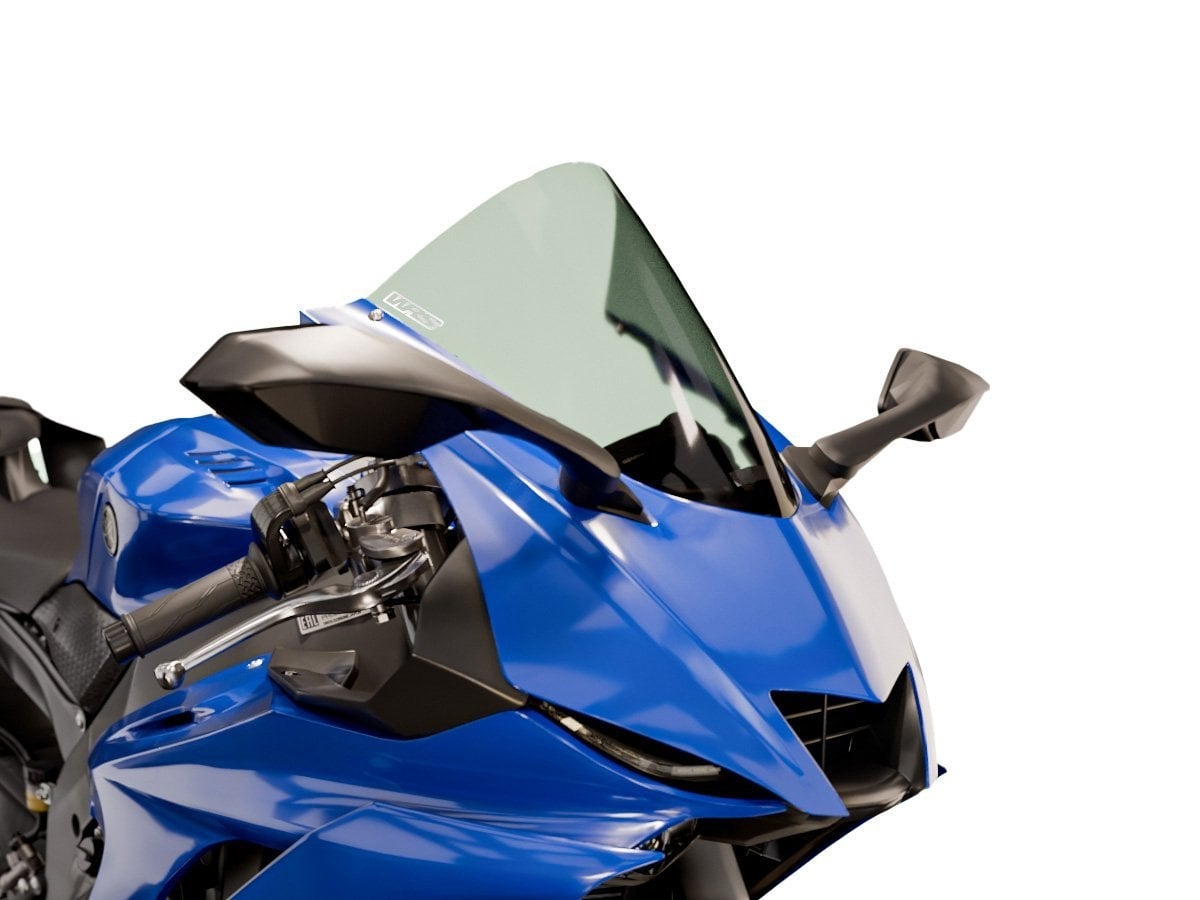 WRS Yüksek Yarış Tipi Ön Cam Koyu Füme +50Mm Yamaha R6 2017-2026
