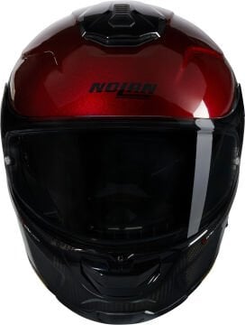 Nolan X-903 Ultra Carbon Verniciatura Speciale N-Com Kask Siyah-Kırmızı