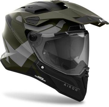 Airoh Commander 2 Reveal Kask Mat Yeşil