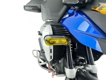 WRS Fluo Sarı Çift Sis Farı Koruma Camları BMW R 1300 GS Adventure 2024-2025
