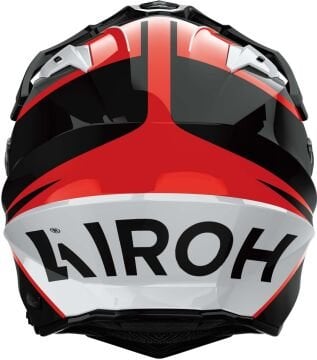 Airoh Commander 2 Skip Kask Siyah-Beyaz-Kırmızı