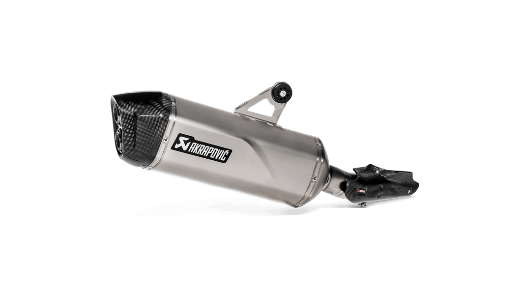 BMW R 1250 GS / Adventure 2019-2024 Akrapovic Slip-On Egzoz Titanyum