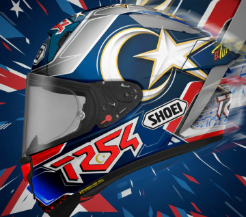 Shoei X-SPR PRO Toprak Razgatlıoğlu 2025 TC-2 Kask ( ÖN SİPARİŞLİ TAHMİNİ TESLİM NİSAN AYI )