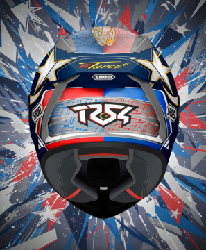 Shoei X-Spirit PRO Toprak Razgatlıoğlu 2025 TC-2 Kask ( ÖN SİPARİŞLİ TAHMİNİ TESLİM NİSAN AYI )