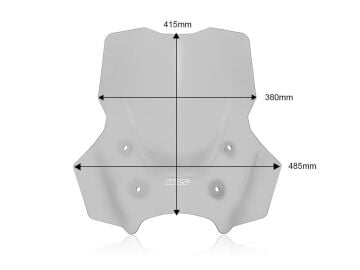 WRS Ön Cam Caponord Plus Füme Radar BMW R 1300 GS / Adv 2024-2026
