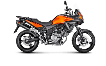 Suzuki V-Strom 650 Akrapovic Slip On Egzoz - Karbon