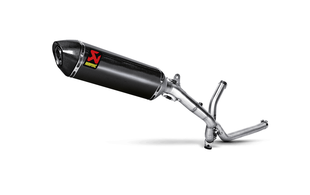 Suzuki V-Strom 650 Akrapovic Slip On Egzoz - Karbon