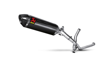 Suzuki V-Strom 650 Akrapovic Slip On Egzoz - Karbon