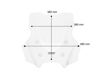 WRS Tur Tipi Ön Cam Plus Şeffaf Radar BMW R 1300 GS / Adv 2024-2026