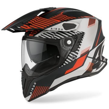 Airoh Commander 2 Boost Kask Mat Siyah/Turuncu