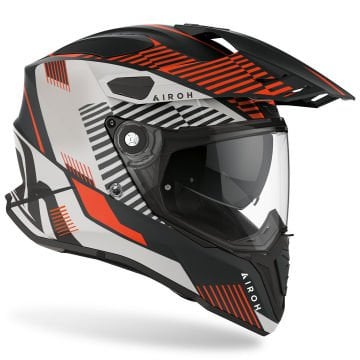 Airoh Commander 2 Boost Kask Mat Siyah/Turuncu