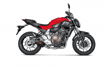 Yamaha MT-07 2014-2024 Akrapovic Egzoz Racing Line Full Sistem Karbon