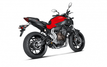 Yamaha MT-07 2014-2024 Akrapovic Egzoz Racing Line Full Sistem Karbon