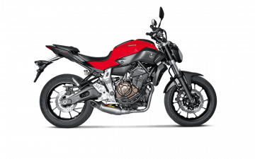Yamaha MT-07 Tracer 700 2014-2016 Akrapoviç Racing Line (Titanyum) Komple Egzoz
