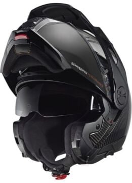 Schuberth E2 Parlak Karbon Çene Açılır Kask