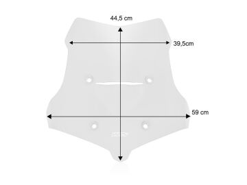 WRS Tur Tipi Ön Cam Füme Voge Valico 525 Dsx 2023-2024