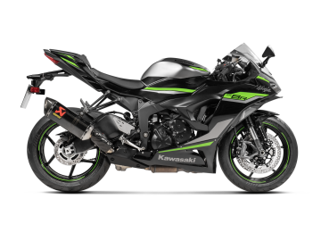 Kawasaki ZX6R Ninja 2021-2025 Akrapovic Egzoz Slip On