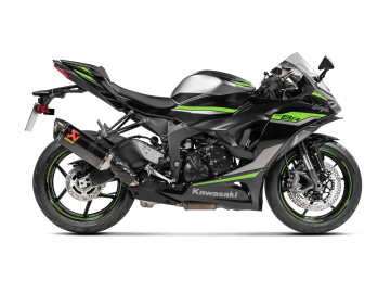 Kawasaki ZX6R Ninja 2021-2025 Akrapovic Egzoz Slip On