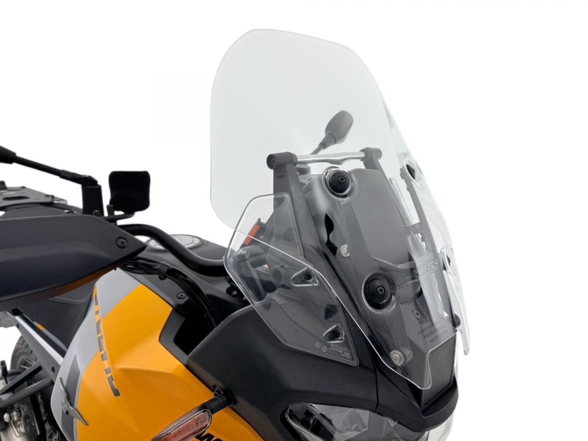 WRS Ön Cam Caponord Şeffaf With Radar Moto Guzzi Stelvio 2024-2026