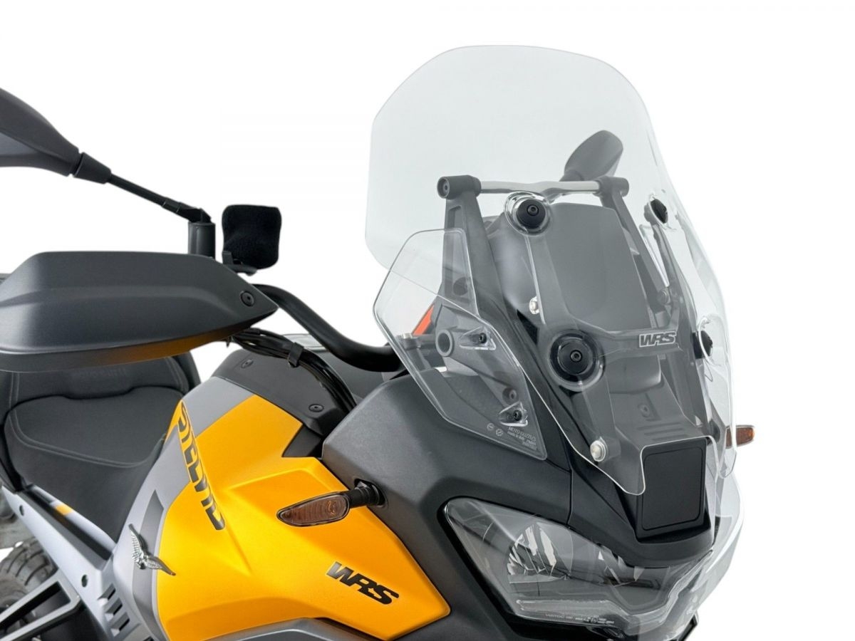 WRS Tur Tipi Ön Cam Şeffaf Radar Moto Guzzi Stelvio 2024-2026