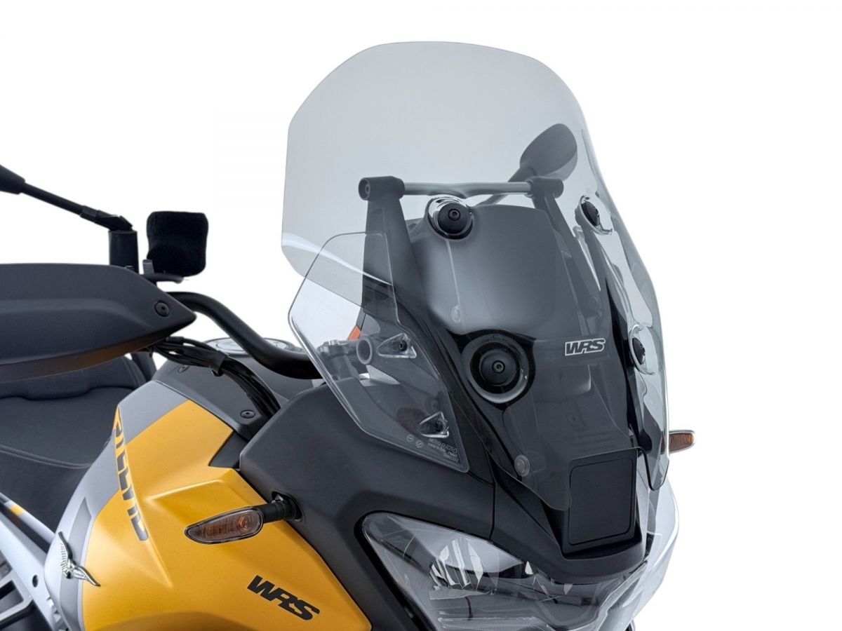 WRS Tur Tipi Ön Cam Füme Radar Moto Guzzi Stelvio 2024-2026