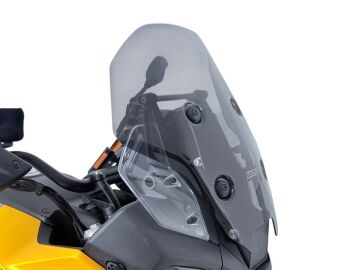 WRS Tur Tipi Ön Cam Koyu Füme Radar Moto Guzzi Stelvio 2024-2026