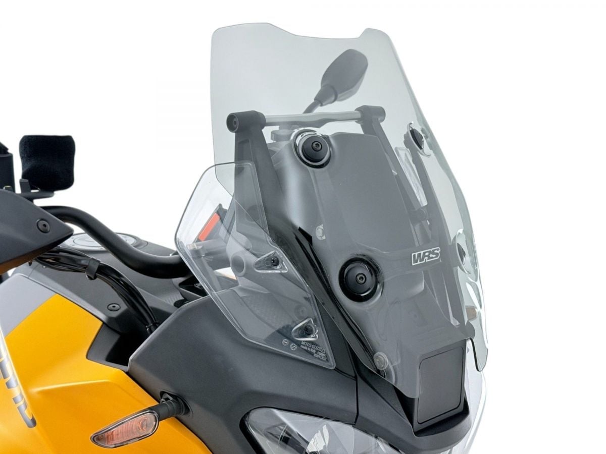 WRS Sport Ön Cam Füme With Radar Moto Guzzi Stelvio 2024-2026