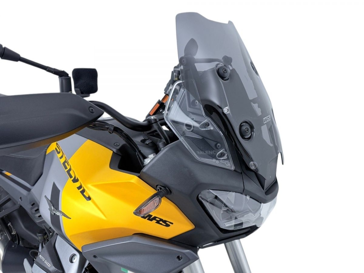 WRS Sport Ön Cam Koyu Füme With Radar Moto Guzzi Stelvio 2024-2026