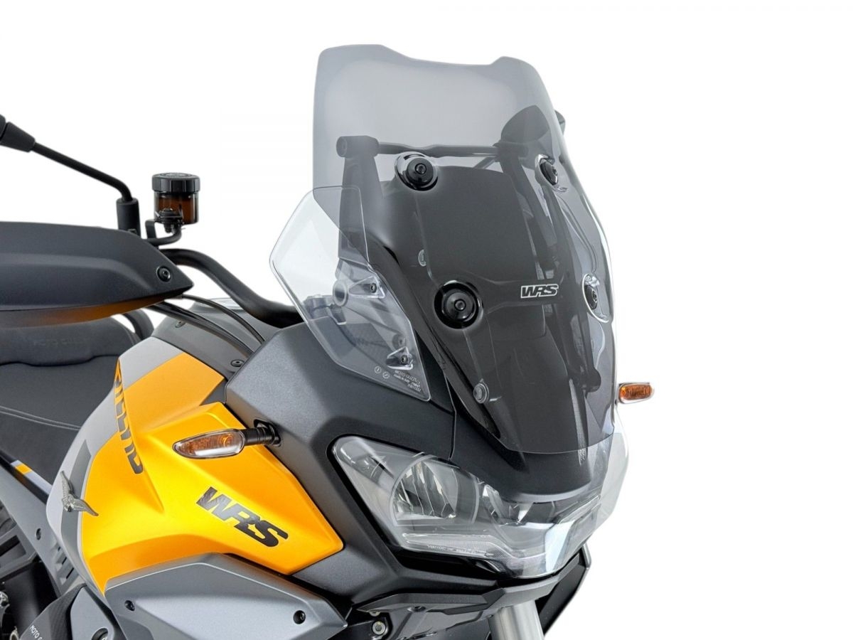 WRS Sport Ön Cam Koyu Füme Moto Guzzi Stelvio 2024-2026