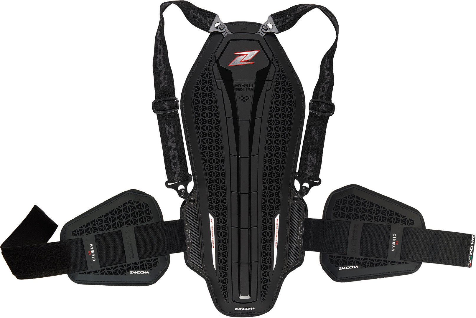 Zandona Hybrid Back Pro RS X7 Back Protector Sırt Koruma Siyah