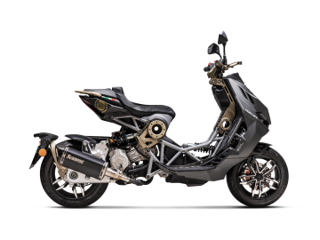 Italjet Dragster 125-200 Akrapovic Titanyum Egzoz