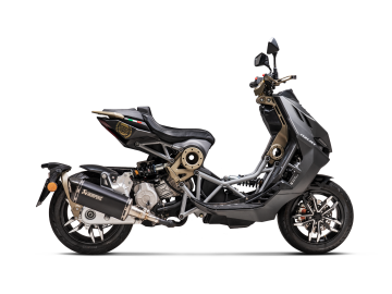 Italjet Dragster 125-200 Akrapovic Titanyum Egzoz