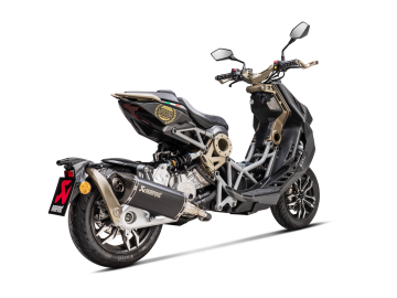Italjet Dragster 125/200 Akrapovic Titanyum Egzoz