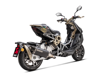 Italjet Dragster 125-200 Akrapovic Titanyum Egzoz
