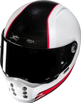 HJC V10 Hodu Kapalı Kask Kırmızı-Beyaz