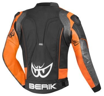Berik Air-B Motosiklet Deri Mont Siyah/Turuncu
