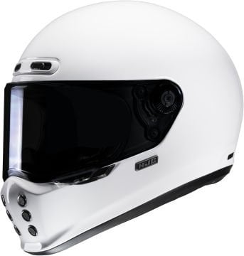 Hjc V10 Retro Kapalı Kask Beyaz