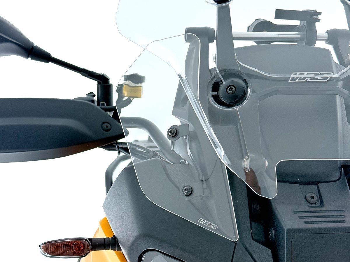WRS Çift Şeffaf Deflektör Moto Guzzi Stelvio 2024-2026