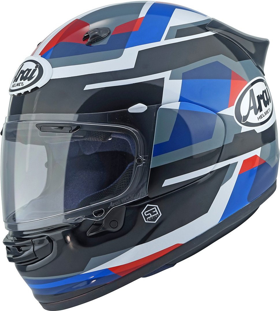 Arai Quantic Abstract Blue Kapalı Kask