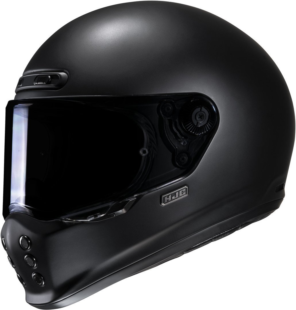 Hjc V10 Retro Kapalı Kask Mat Siyah