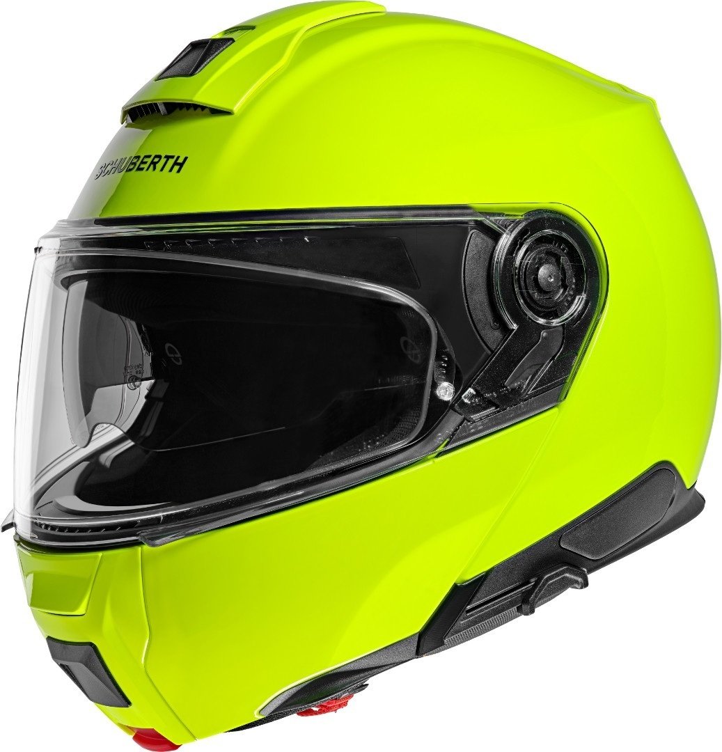 Schuberth C5 Çene Açılır Kask Floresan Sarı