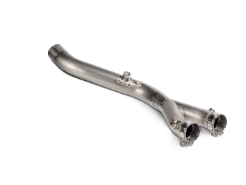 Yamaha MT-10 2022-2024 Akrapovic Link Pipe Titanyum