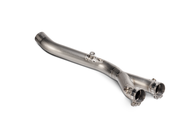 Yamaha MT-10 2022-2024 Akrapovic Bağlantı Borusu Titanyum