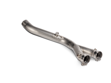 Yamaha MT-10 2022-2024 Akrapovic Bağlantı Borusu Titanyum