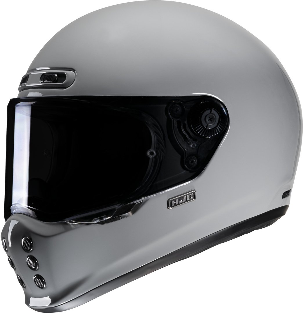 Hjc V10 Retro Kapalı Kask Gri