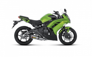 Kawasaki ER6 N/F 2012-2016 Akrapoviç Titanyum Tüp Komple Egzoz