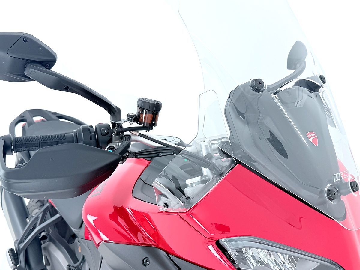 WRS Çift Deflektör Şeffaf Ducati Multistrada V2 / S 2025-2026