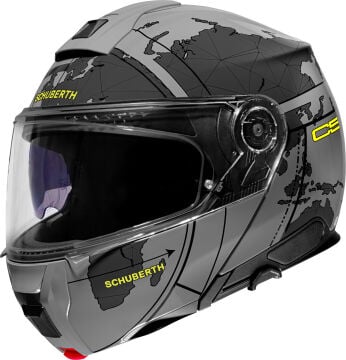 Schuberth C5 Globe Çene Açılır Kask Gri